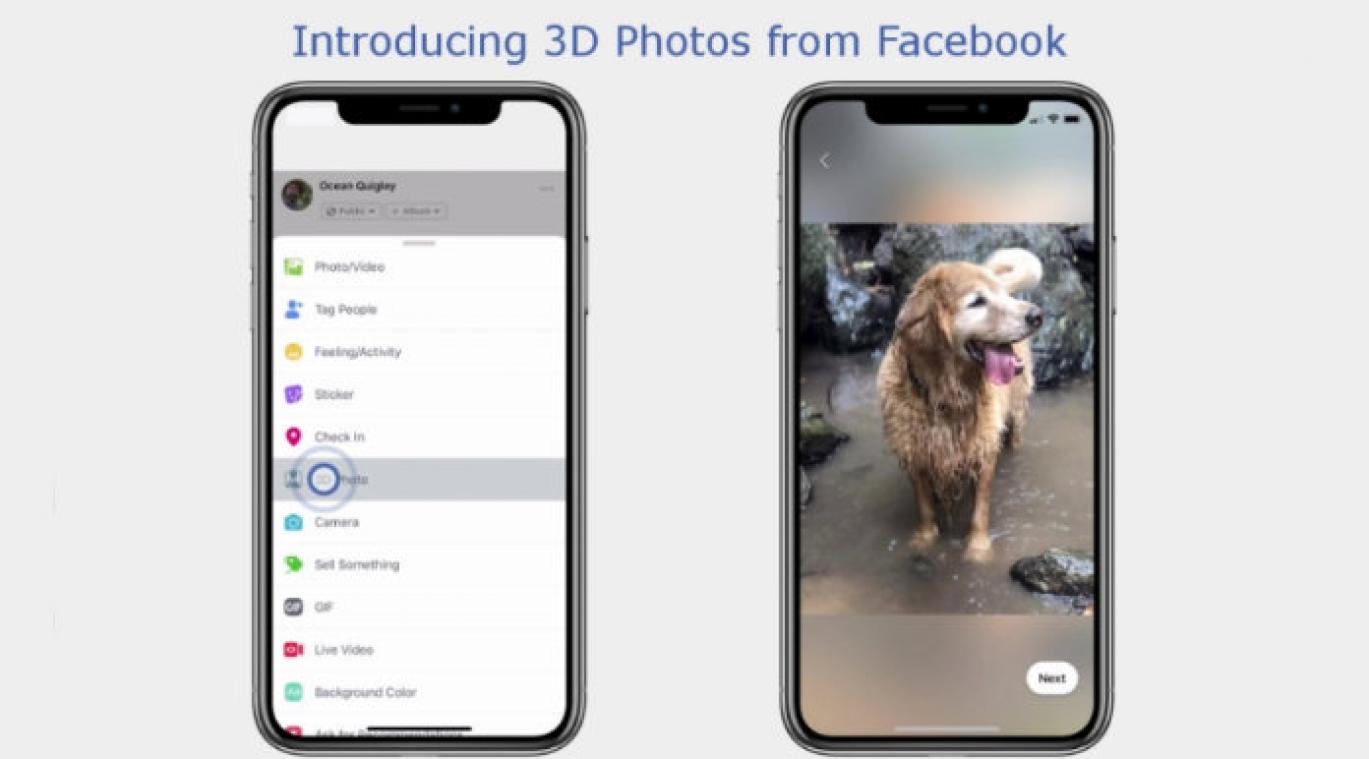 VIDEO. Facebook lanceert 3D-foto's