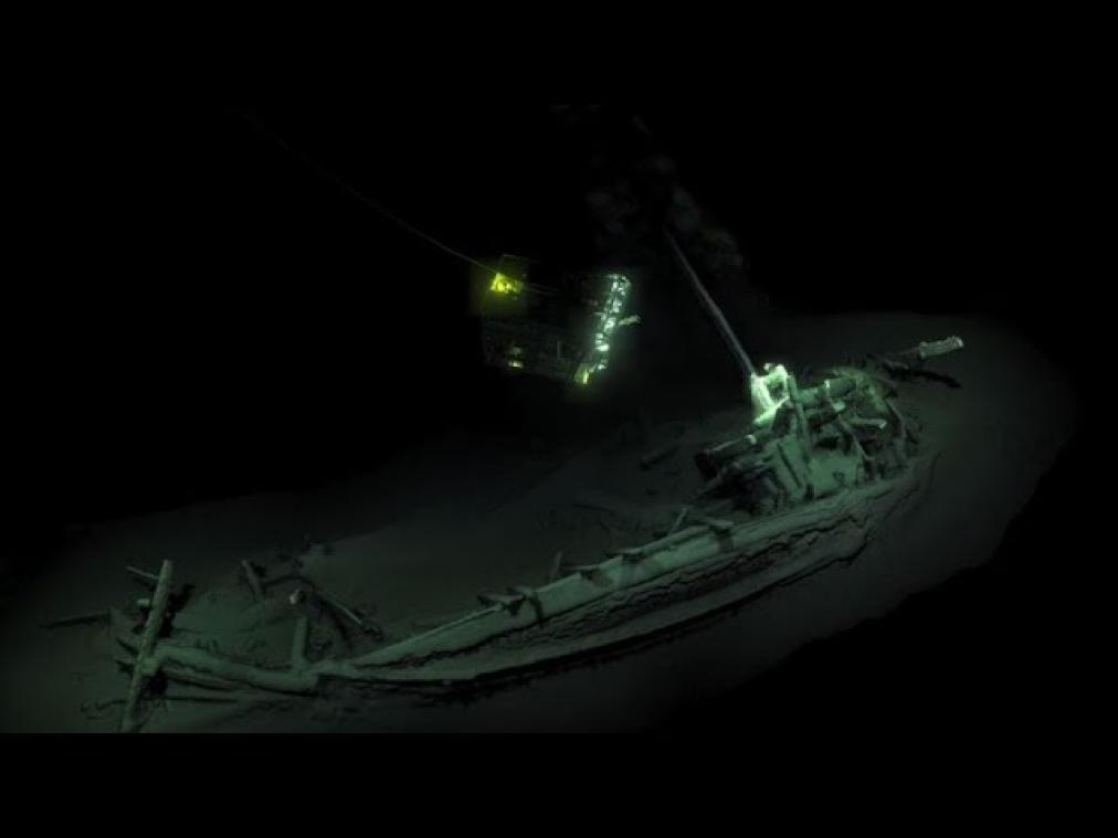 VIDEO. Oudste intacte scheepswrak ooit ontdekt