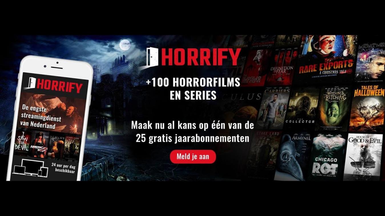 VIDEO. Nooit genoeg van horrorfilms? Horrify brengt raad!