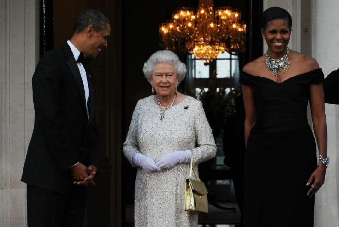 Michelle Obama: "Queen Elisabeth noemde protocol onzin"