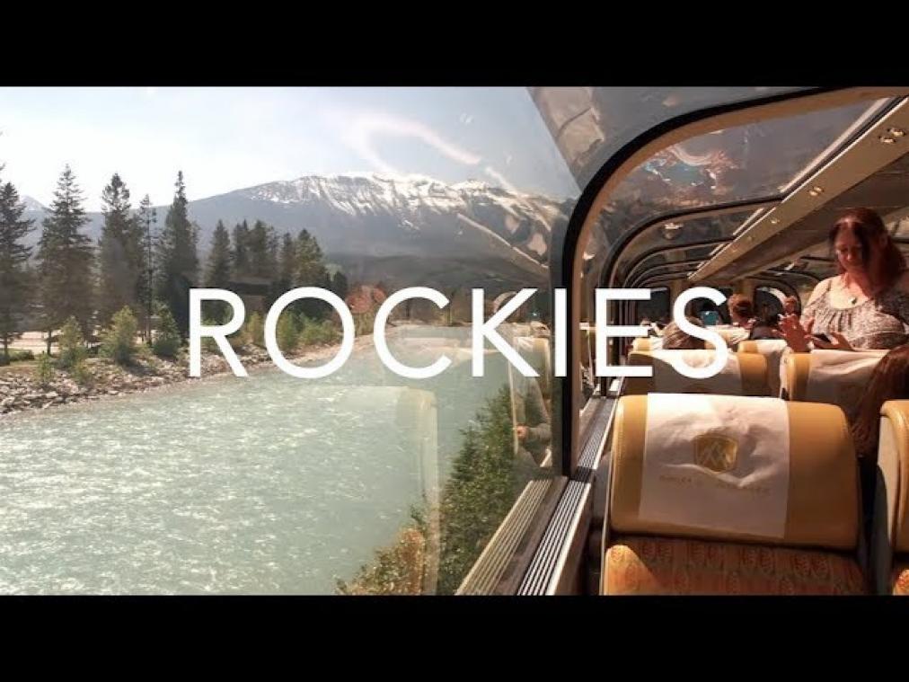 VIDEO. Cool! Deze trein bestaat helemaal uit glas
