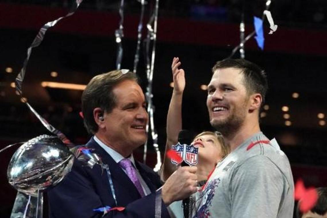 Tom Brady schrijft geschiedenis met zesde overwinning