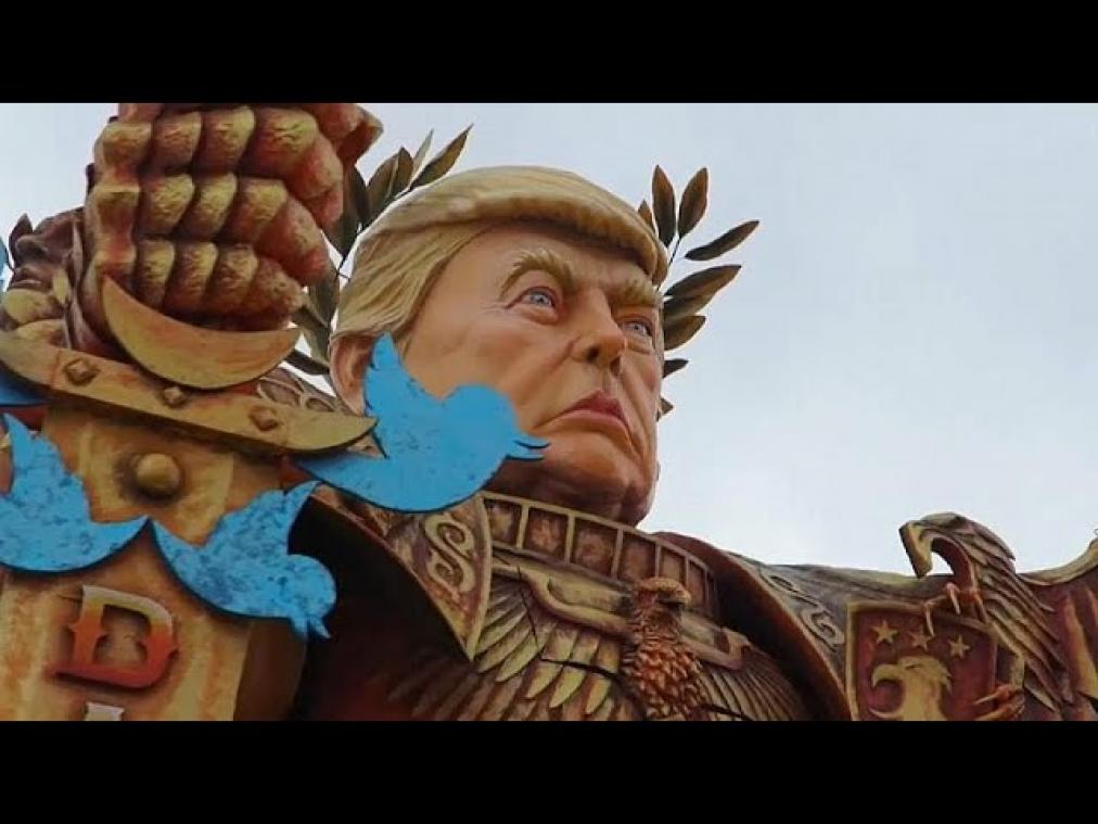 VIDEO. Italiaans carnaval portretteert 'keizer Trump'