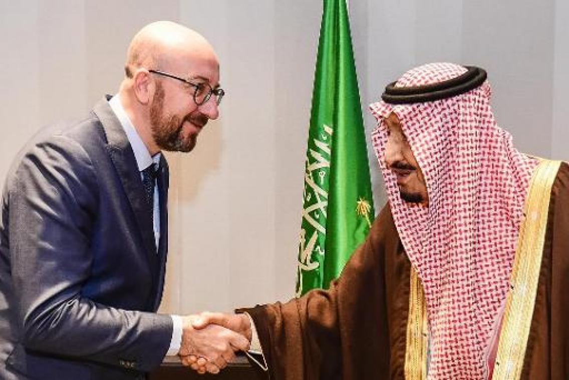 Michel pleit bij Saoedische koning Salman voor meer stabiliteit in Midden-Oosten