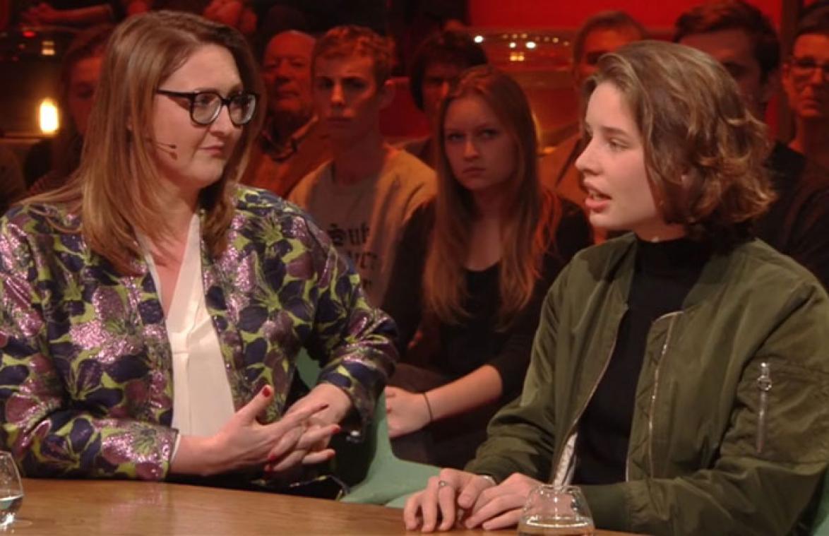 Anuna De Wever: "Hoe normaal is het dat een 17-jarige moet debatteren met een toppoliticus?"