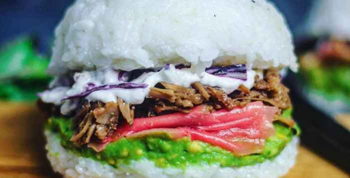 Sushiburgers combineren het beste van twee werelden