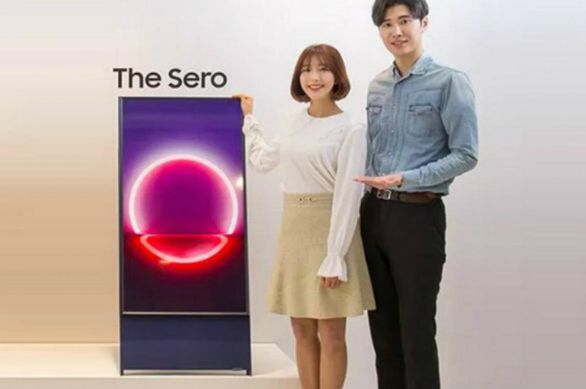 Samsung komt met verticale tv 'voor millennials'
