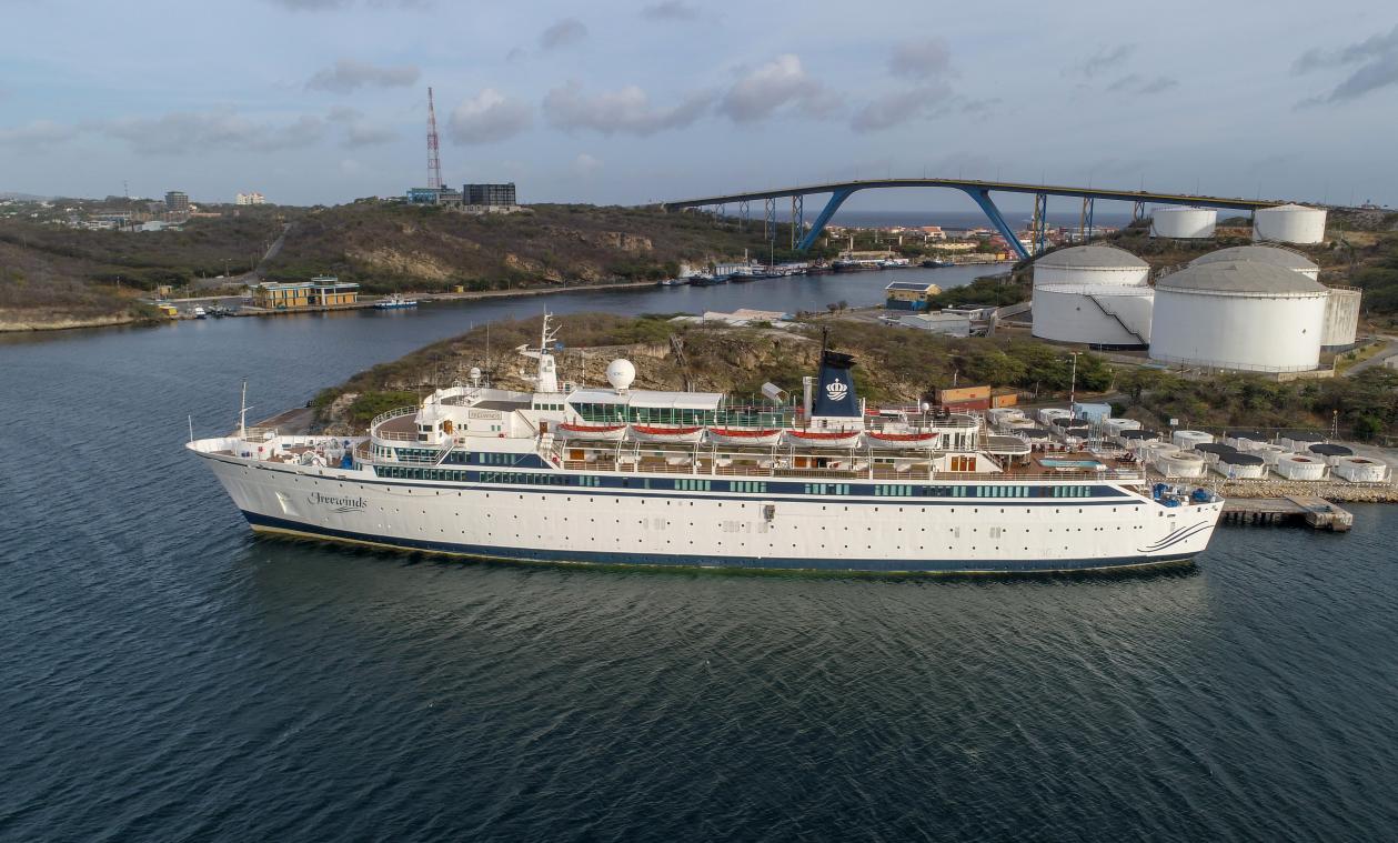 Cruiseschip van de Scientology-beweging in quarantaine door mazelenuitbraak