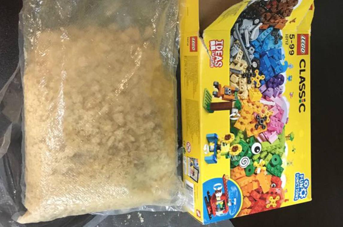 Kind vindt 46.000 euro aan drugs in Legodoos