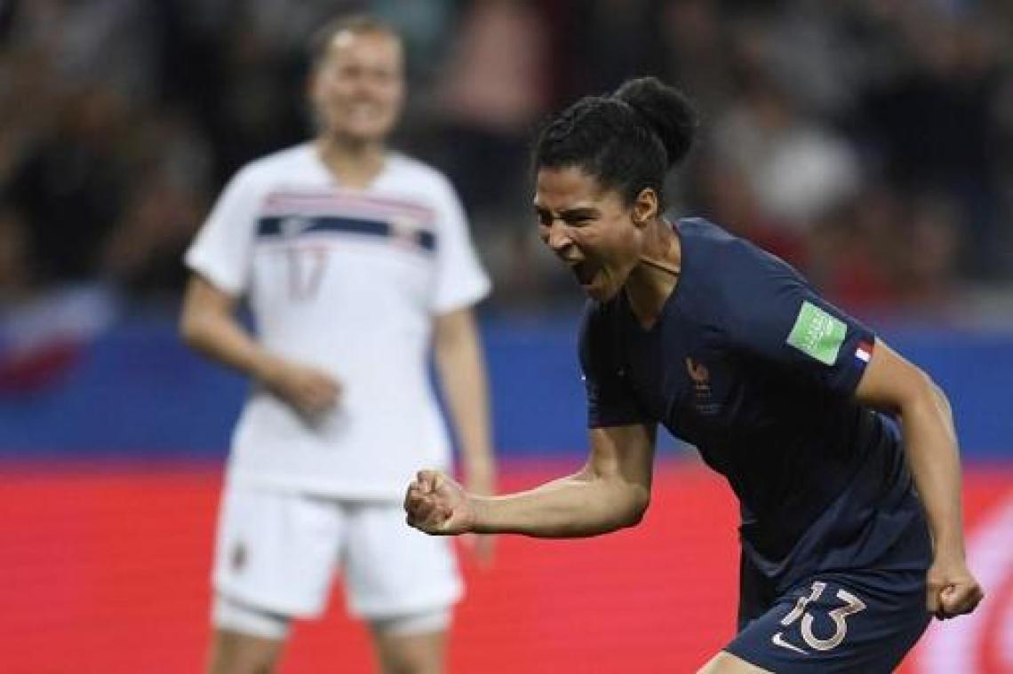 WK vrouwenvoetbal - Frankrijk en Duitsland kunnen na nieuwe zeges achtste finales ruiken