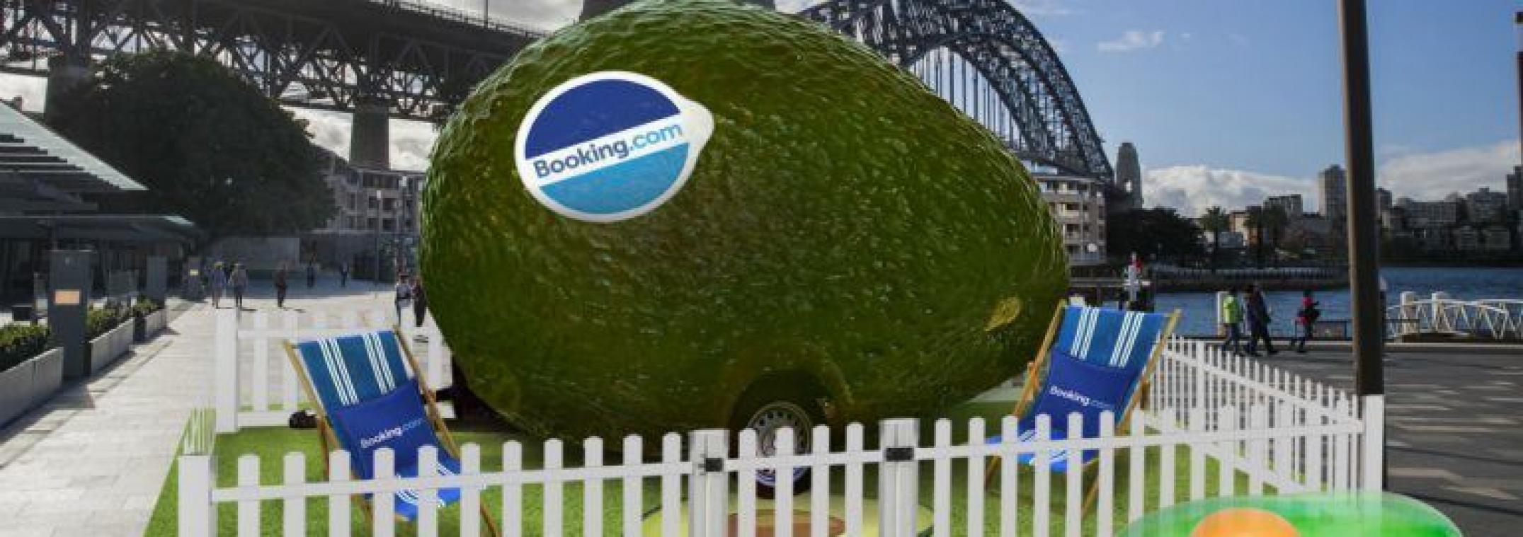 Holy guacamoly! Je kan in een avocadocaravan slapen