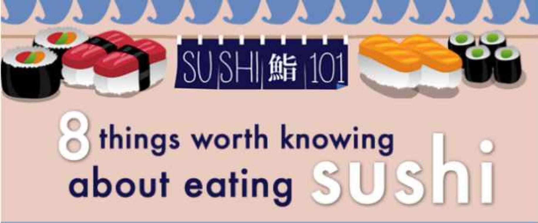 8 essentiële weetjes over sushi