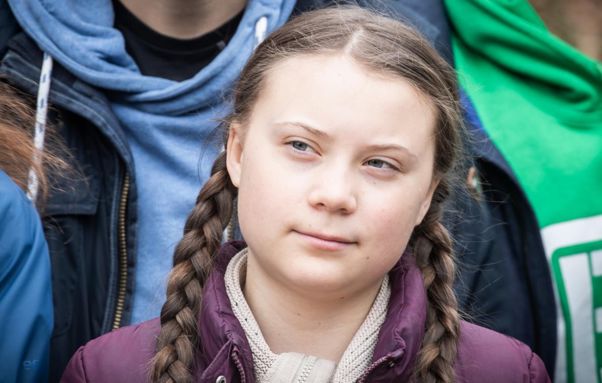 Greta Thunberg krijgt ezel cadeau om reis naar klimaattop verder te zetten