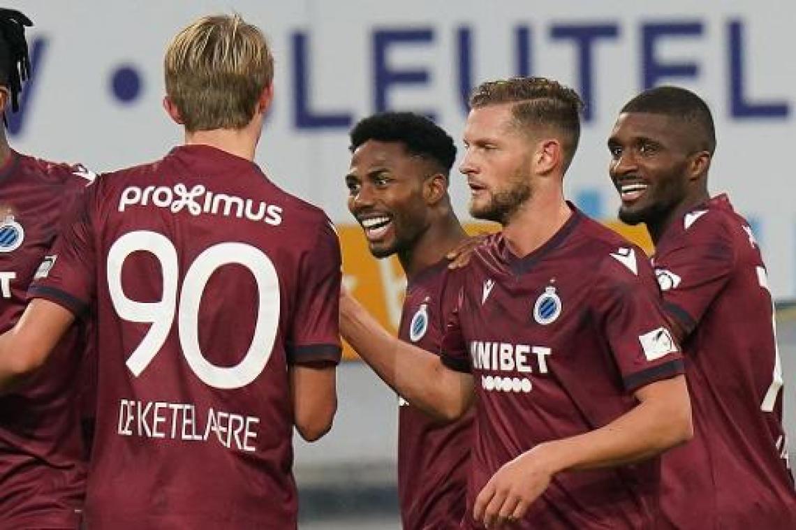 Gent en Club Brugge delen de punten in intense topper