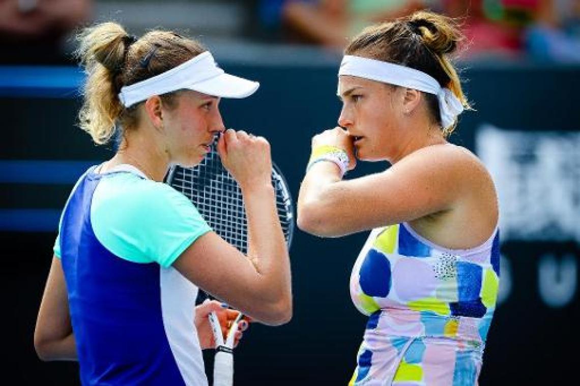 Australian Open - Elise Mertens en Aryna Sabalenka gaan er in kwartfinales uit