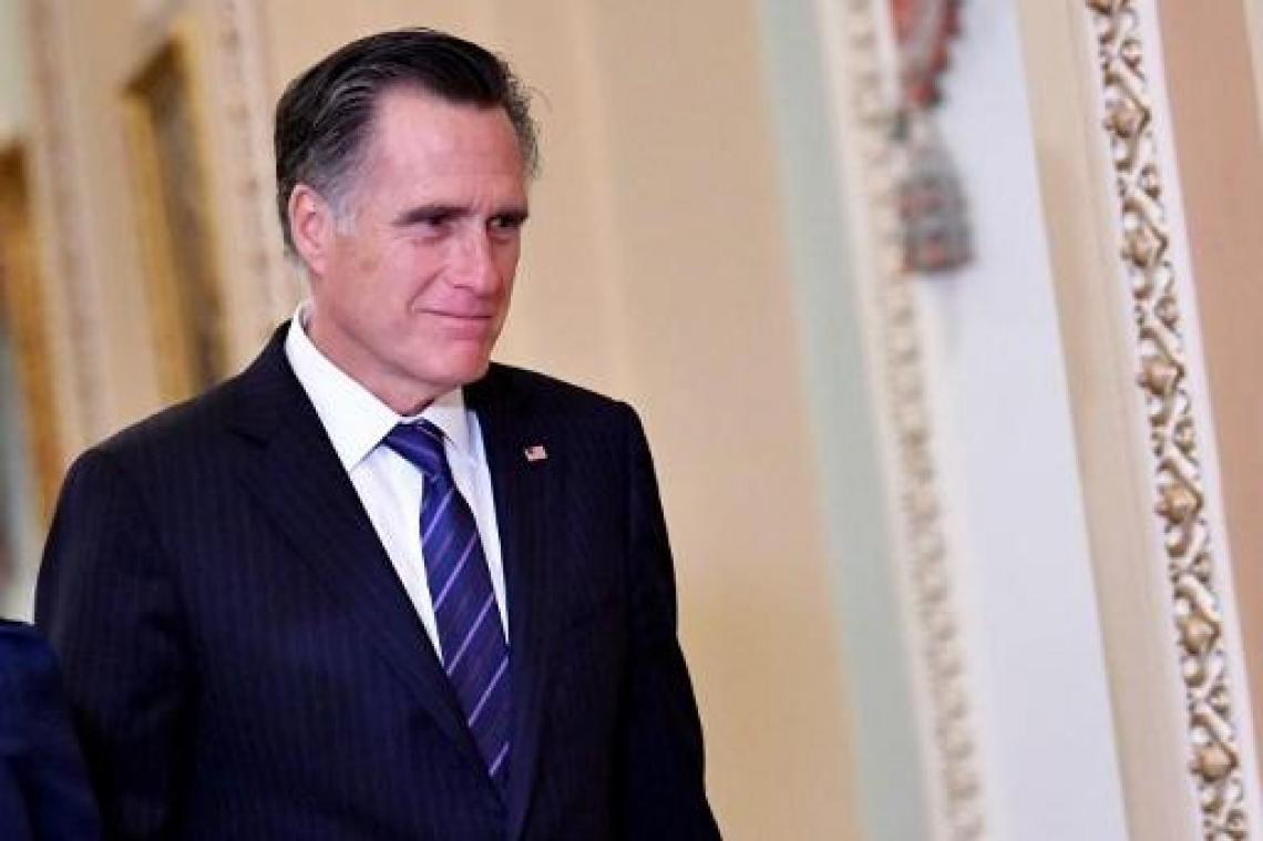 Republikein Mitt Romney wil voor veroordeling van Trump stemmen