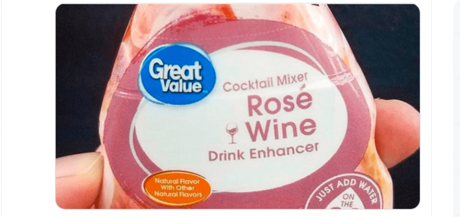 Met dit product zet je water om in rosé