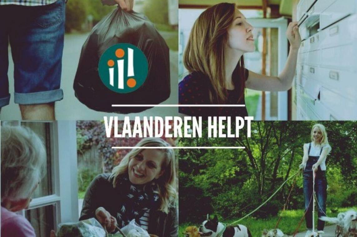 #Vlaanderenhelpt verzamelt alle prachtige initiatieven van vrijwilligers