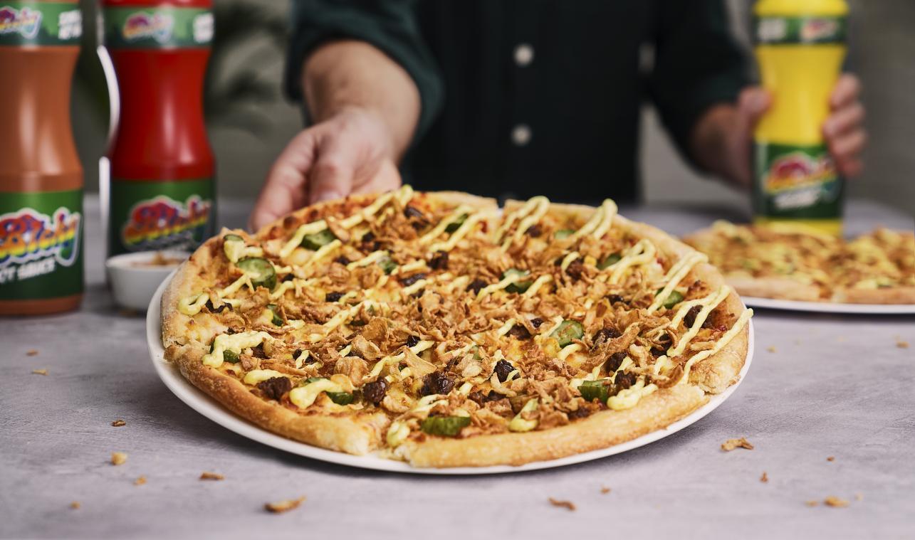 Wereldwijde primeur: pizzaketen lanceert Bicky-pizza in België