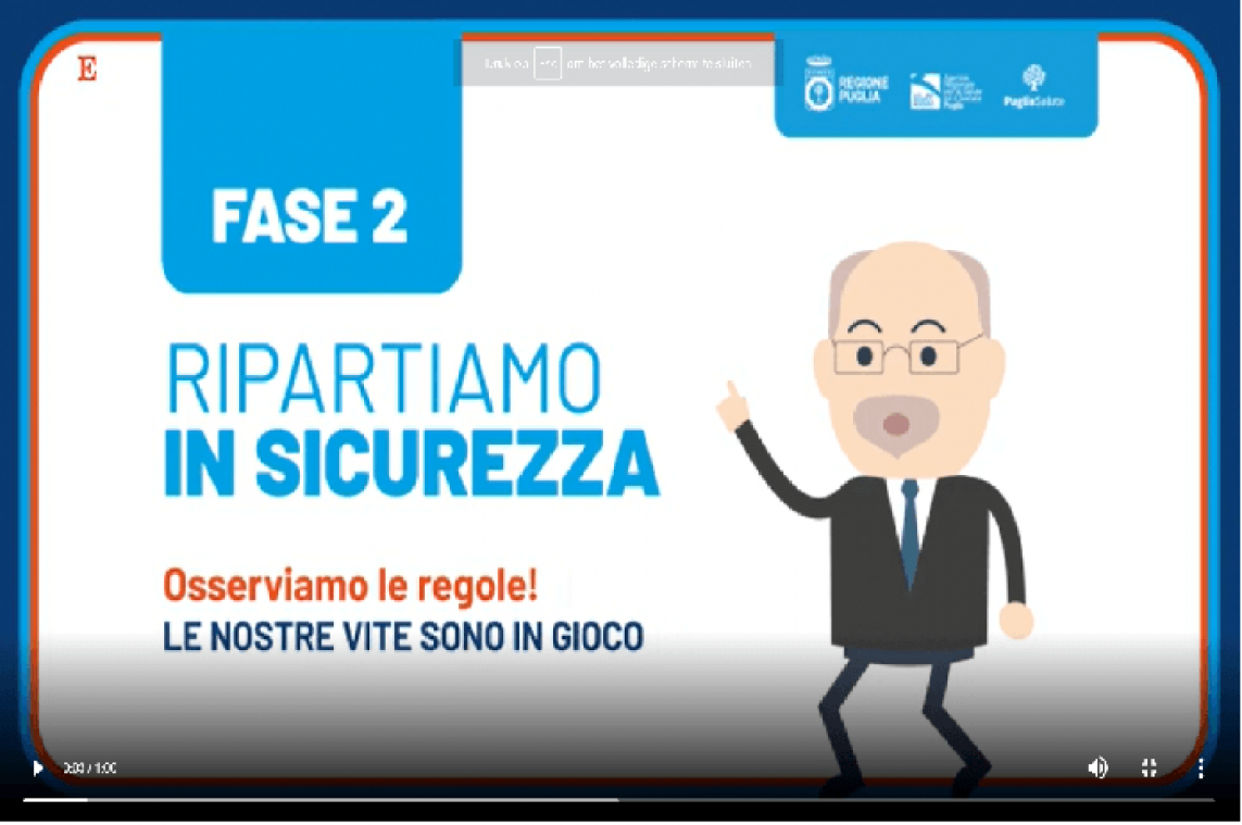 VIDEO. Italiaanse epidemioloog legt veiligheidsregels uit als cartoon