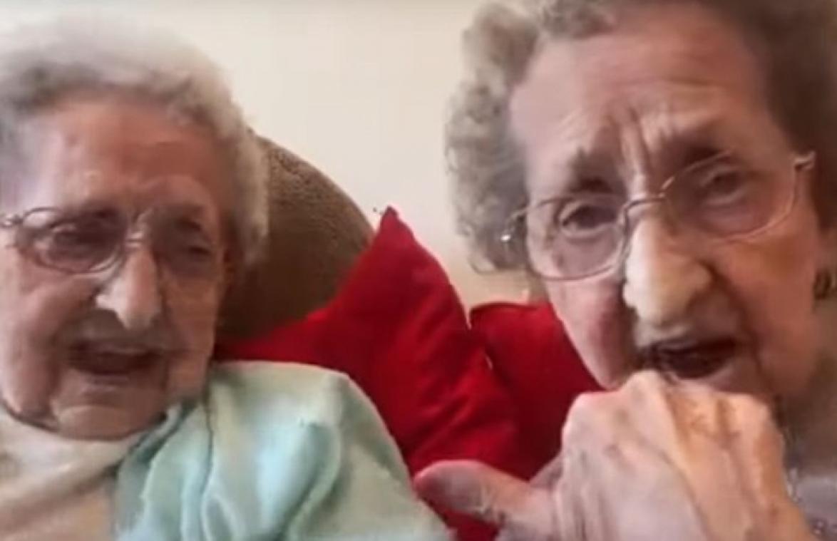 HILARISCH! 95-jarige omaatjes verklappen 'stout' geheim voor een lang leven (video)