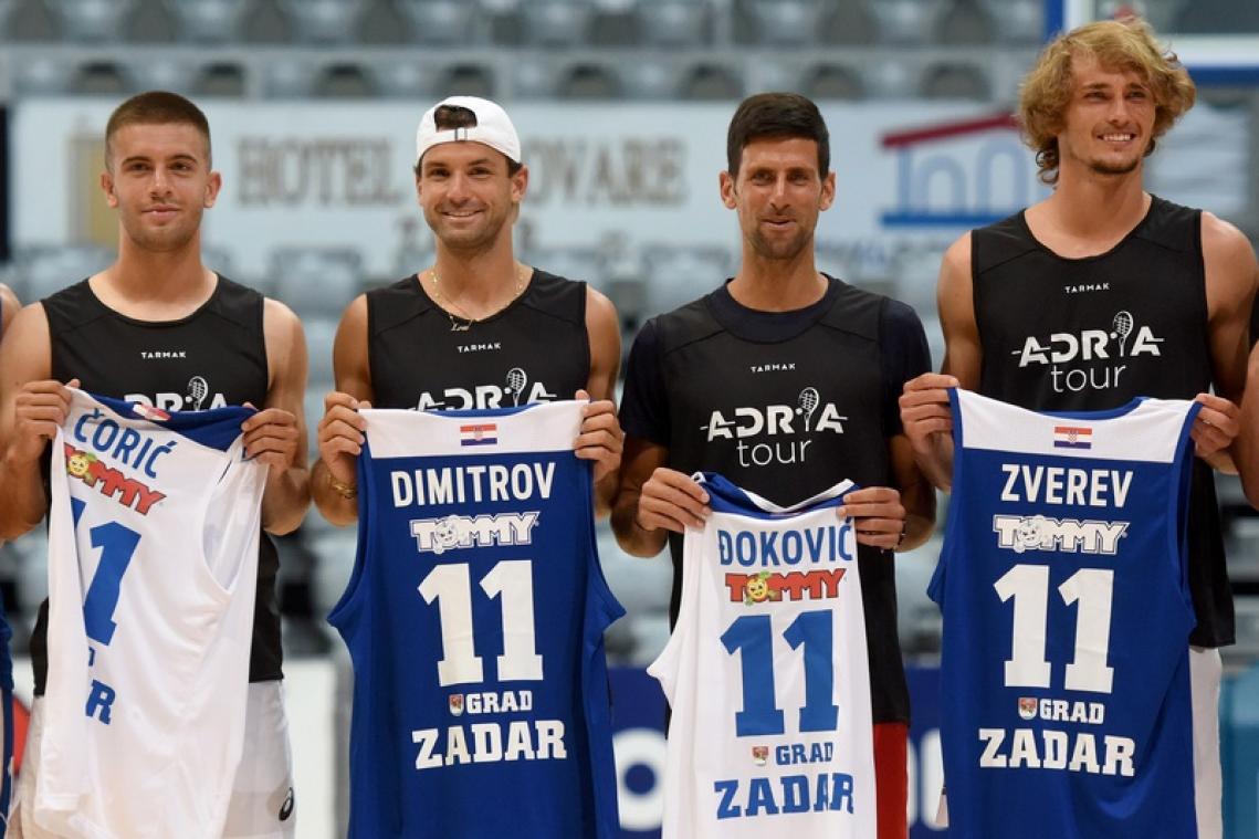 Novak Djokovic test positief op corona na omstreden toernooi