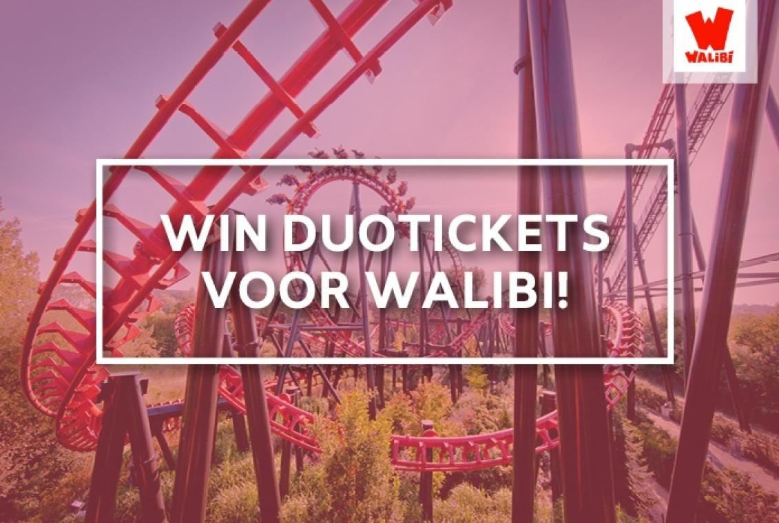 WEDSTRIJD: Win 5 x 2 tickets voor Walibi