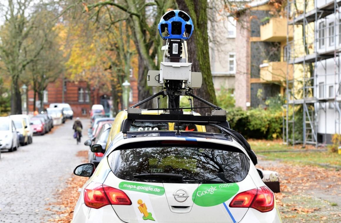 Google Street View wagens rijden opnieuw door België