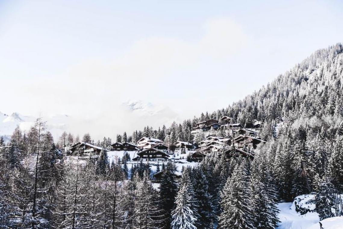 Het sneeuwt chocolade in Zwitserland