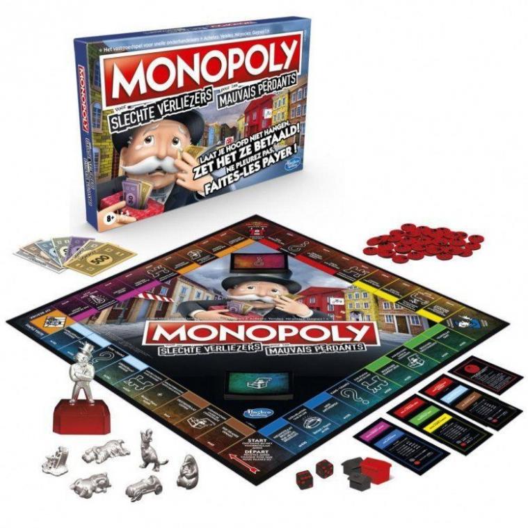 Monopoly komt met speciale editie voor slechte verliezers