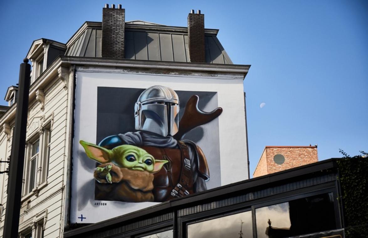 Disney+ versiert Belgische steden met street art: was het jou al opgevallen?