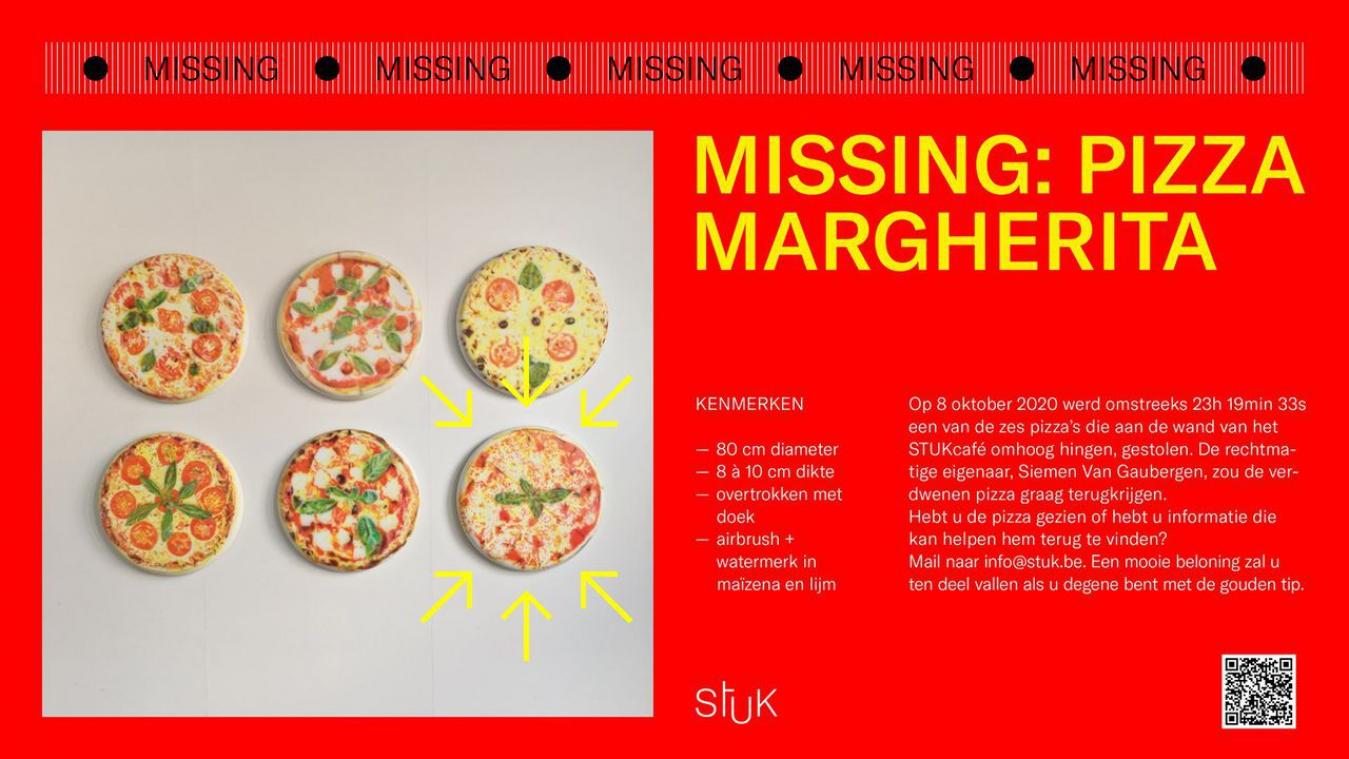 Dief brengt gestolen pizza terug naar museum: "Dit was geen marketingstunt"