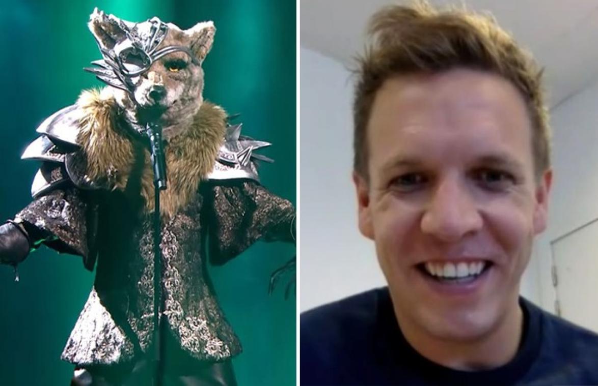 Verklapt James Cooke in DEZE video dat hij Wolf is in 'The Masked Singer'?