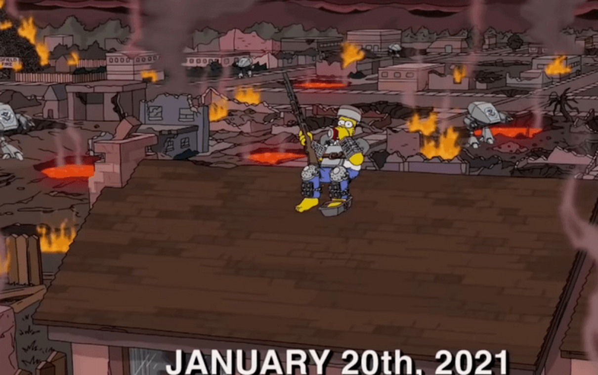 Deze voorspelling voor 2021 van "helderziende" 'The Simpsons' komt hopelijk niét uit