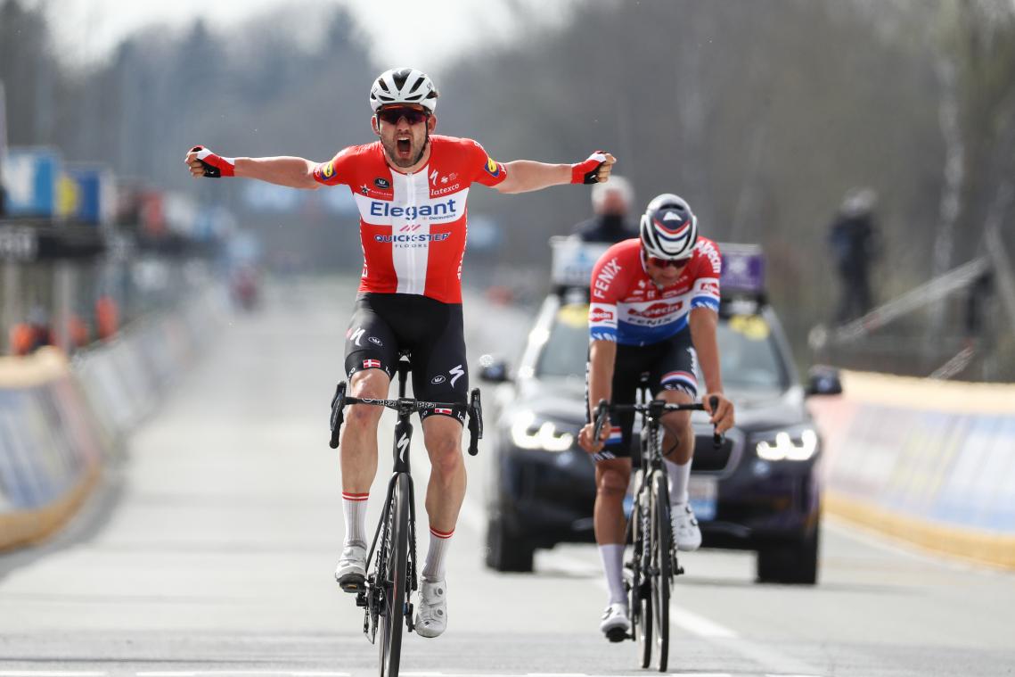 Kasper Asgreen zet "zwaar ontgoochelde" Mathieu van der Poel op tweede plaats in Ronde