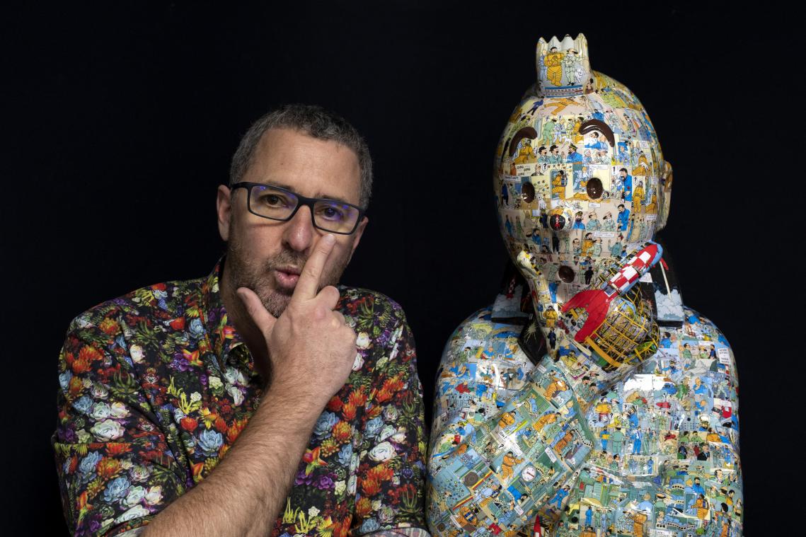 Franse kunstenaar beschuldigd van plagiaat Kuifje (foto's)