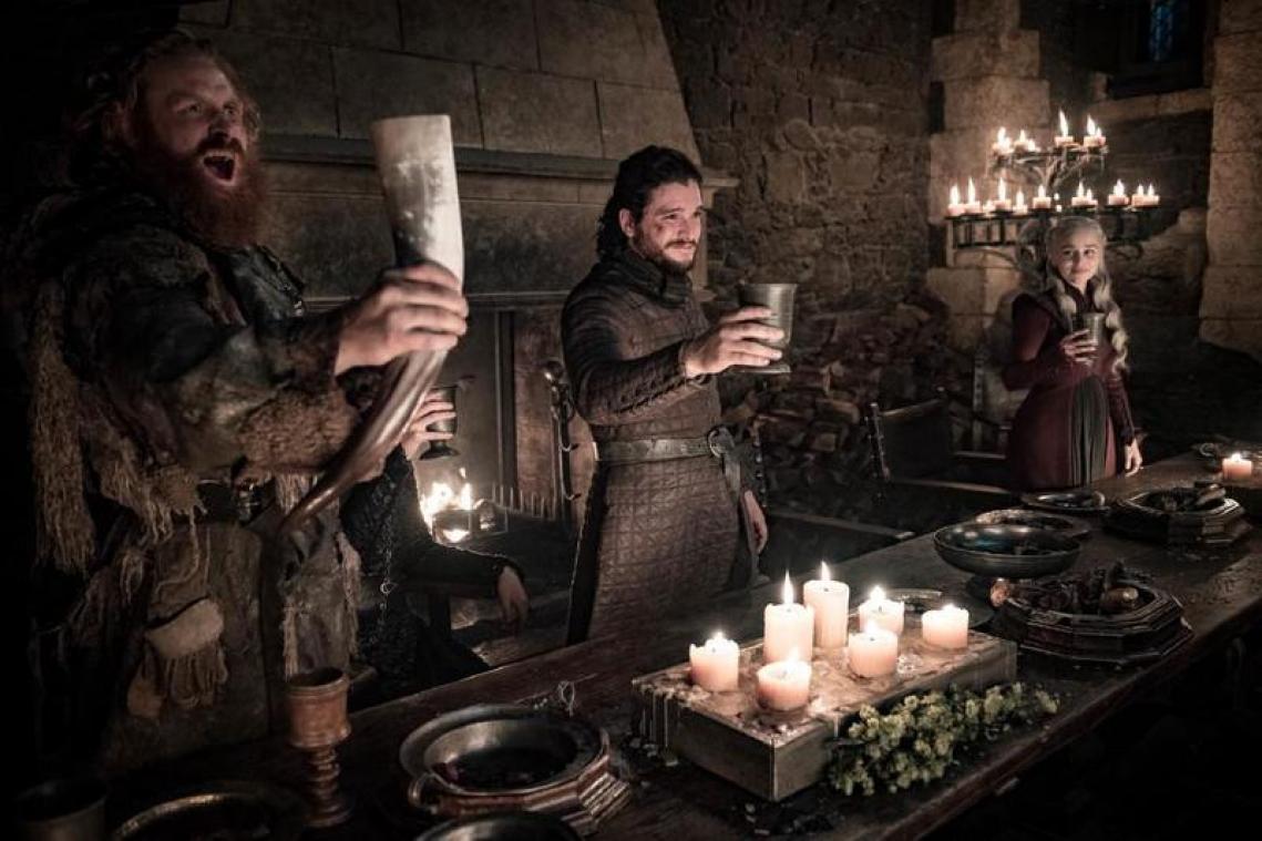 'Game of Thrones' blaast tien kaarsjes uit en viert dat met een speciaalbier