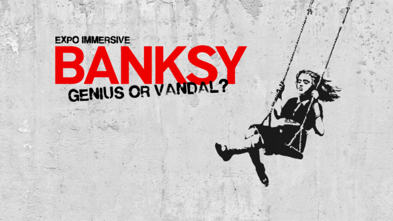 Street art kunstenaar Banksy komt naar Brussel en jij kan erbij zijn