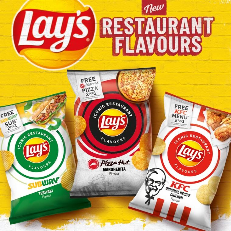 BIZAR. Lay's lanceert drie originele chips smaken én trakteert op een gratis maal