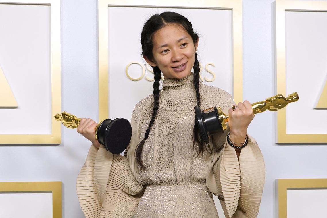 'Nomadland' triomfeert op de Oscars, Belgische coproductie valt in de prijzen