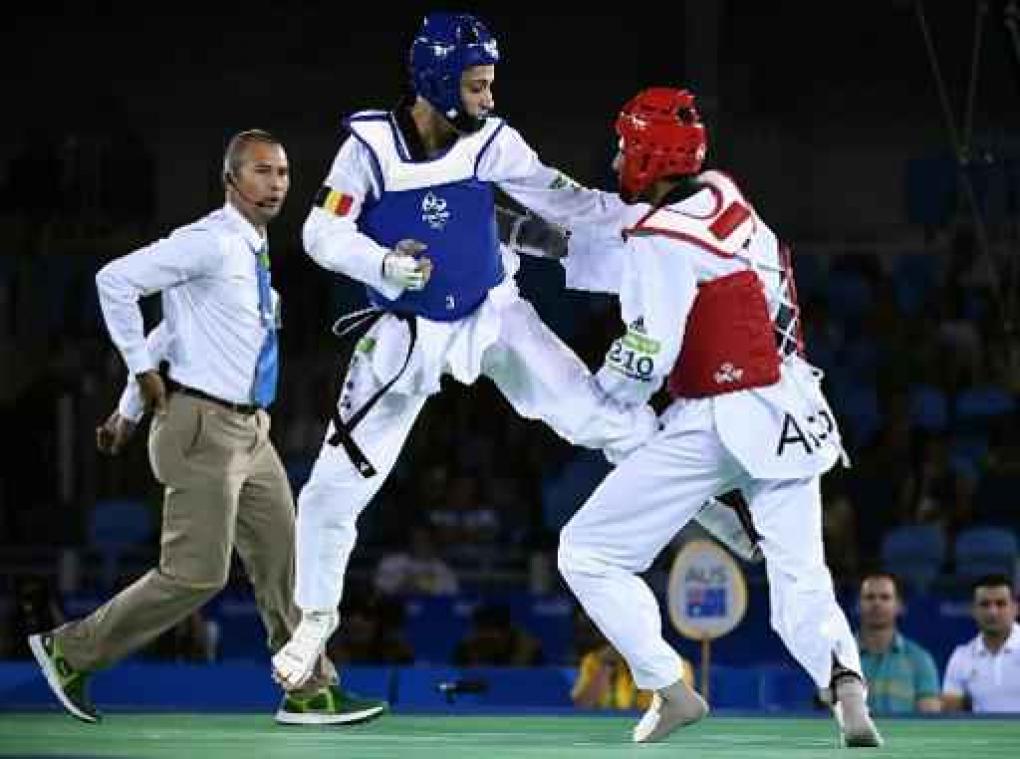 Taekwondoka Ketbi stelt teleur op Spelen