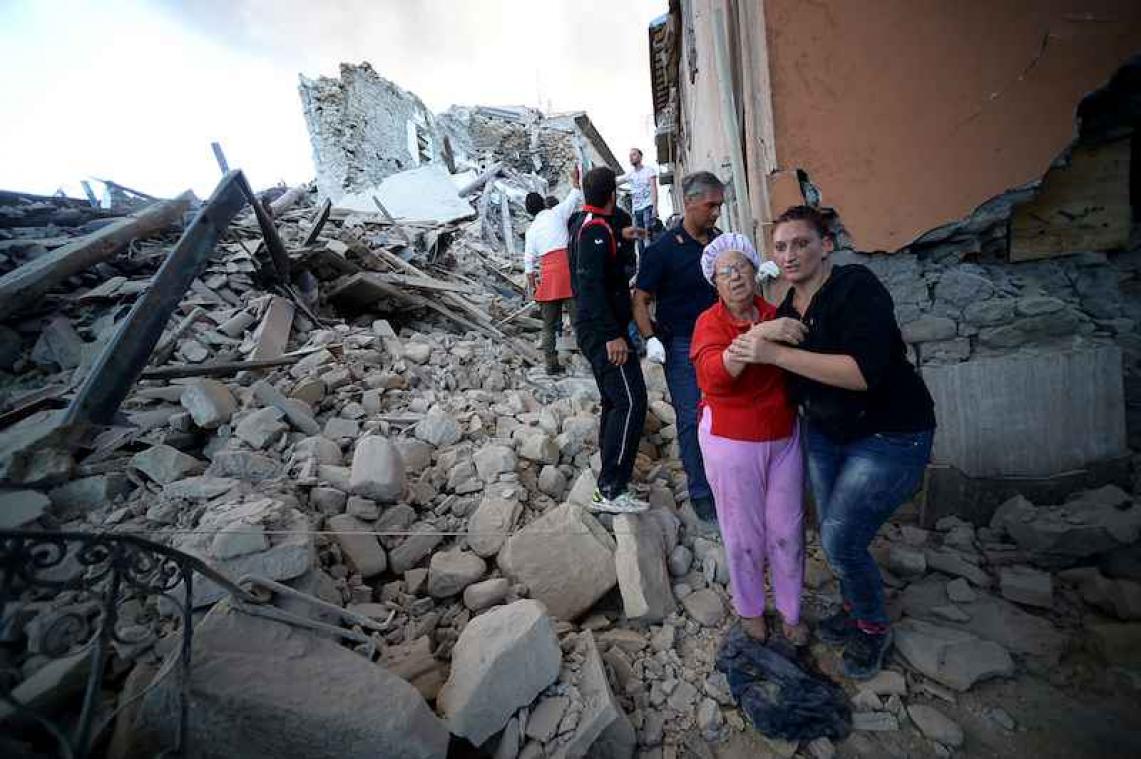 Minstens vijf doden bij aardbeving in Italië