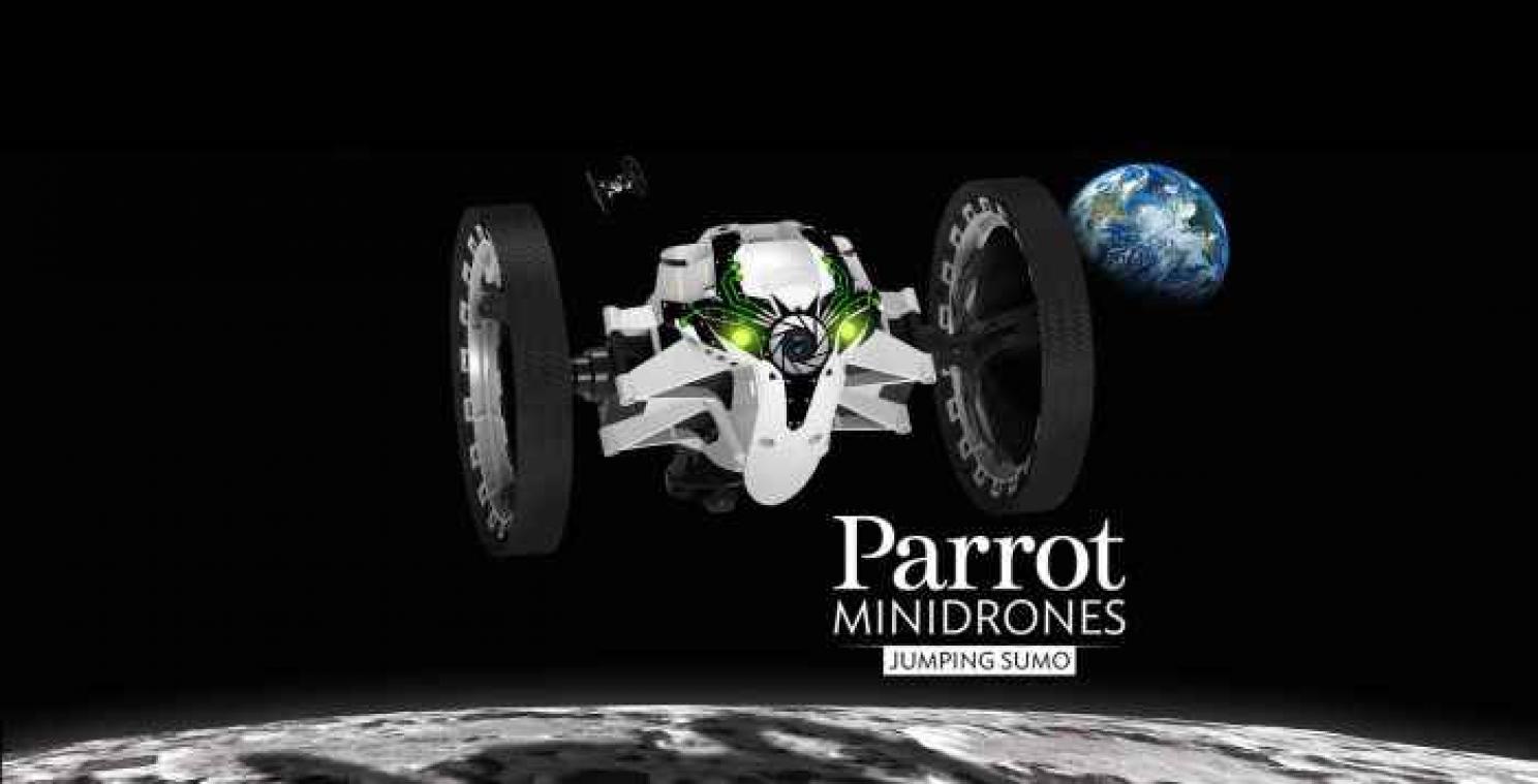 De Jumping Sumo van Parrot: een verrassende stuntrobot