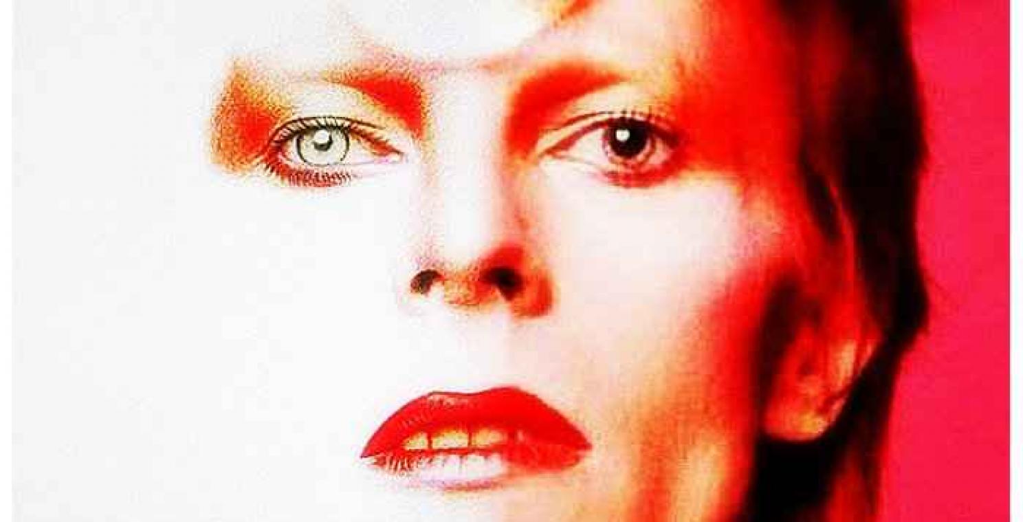 As van David Bowie uitgestrooid op Amerikaans festival