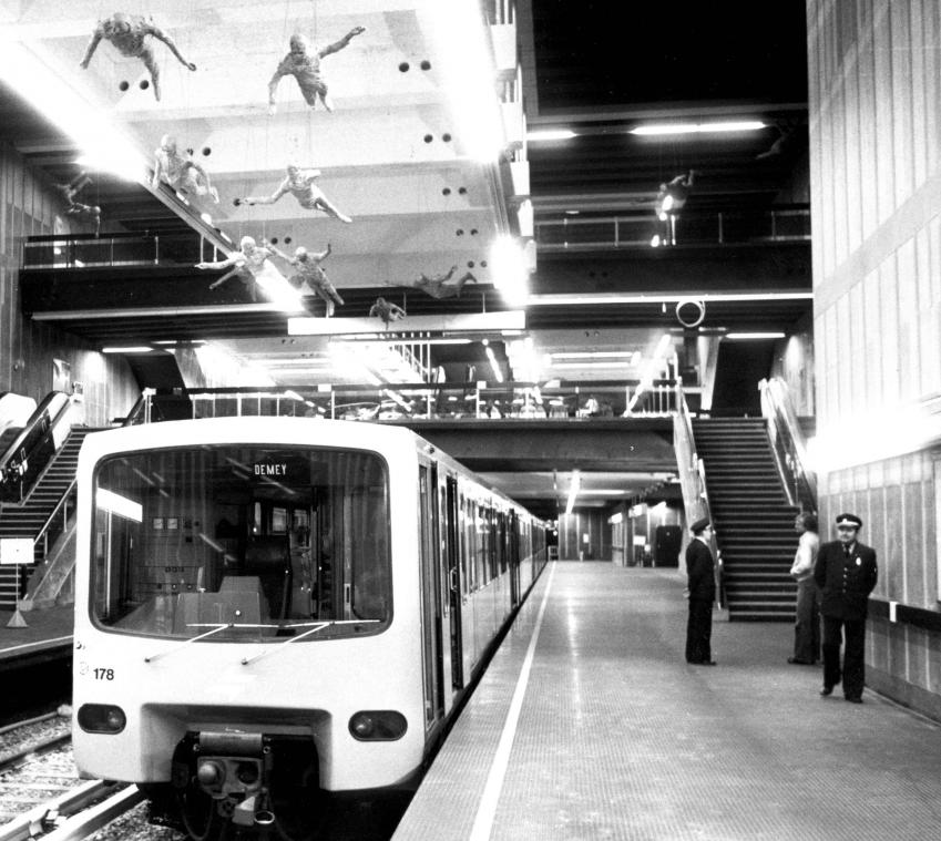 Brusselse metro blaast veertig kaarsjes uit