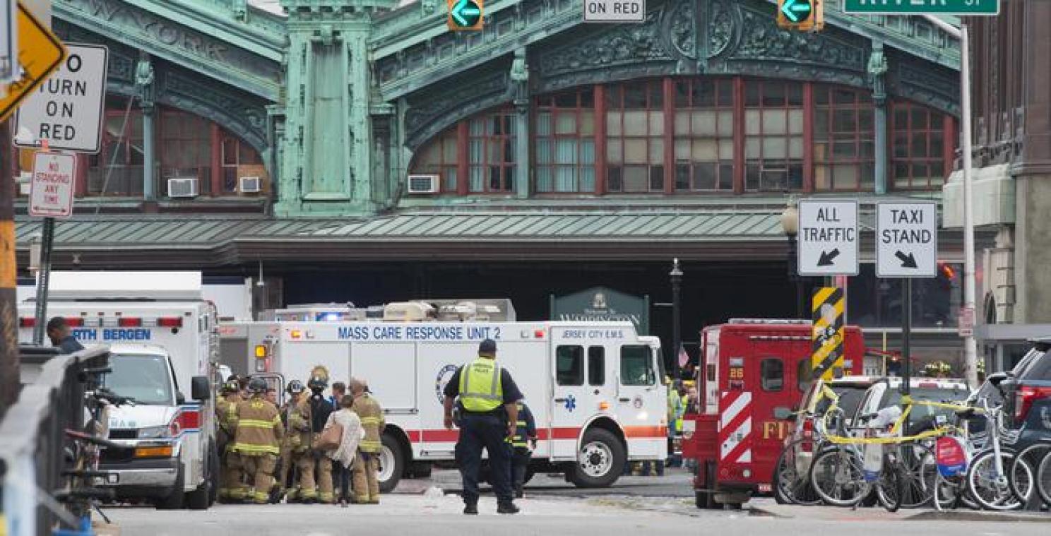 Trein maakt dodelijke crash in Hoboken