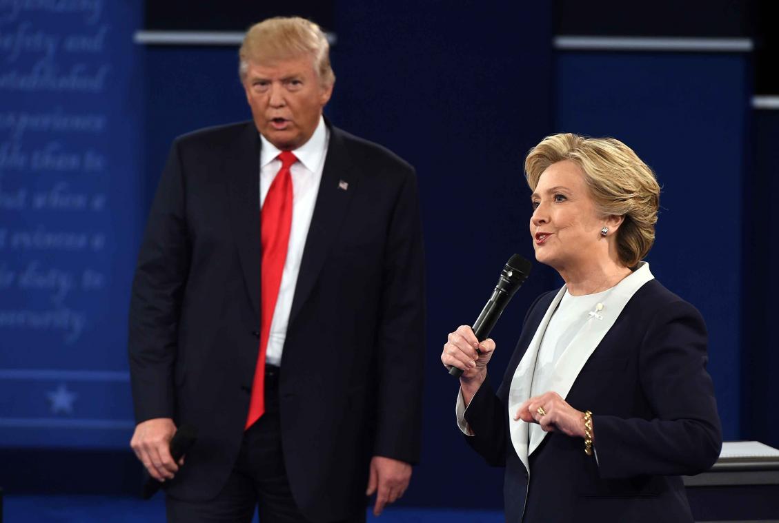 Bitsig debat tussen Trump en Clinton