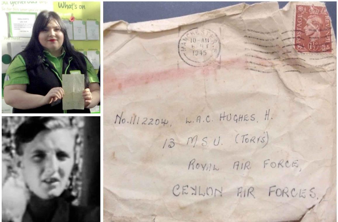 Medewerkster van een Britse supermarkt vindt liefdesbrief uit WO II bij verloren voorwerpen