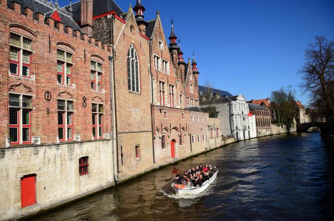 Brugge is op één na meest inspirerende stad ter wereld