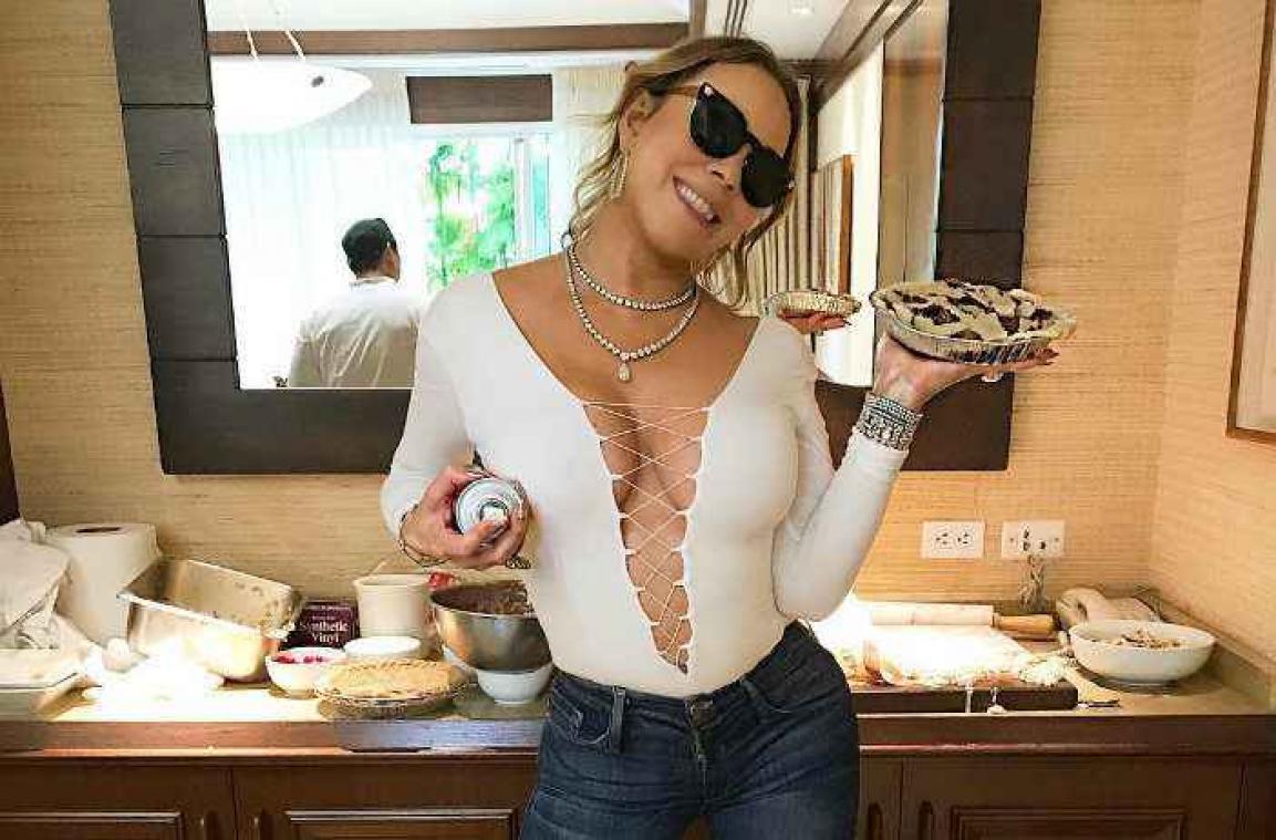 Mariah Carey beschuldigd van fotoshop
